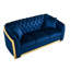 Canapé Chesterfield en velours de luxe-1945929604
