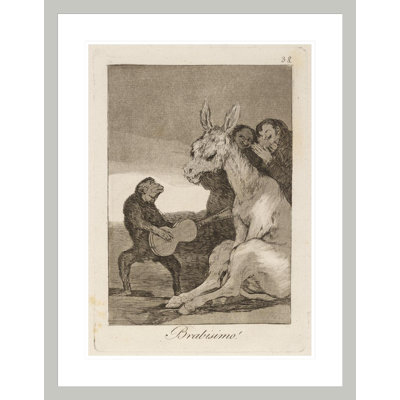 Brabisimo! (Bravo!) by Francisco de Goya -Framed Giclee Print