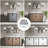 Ziva 60 in W x 22 in D Double Bath Vanity, White Top and 22 in Mirrors-50522644-113113411