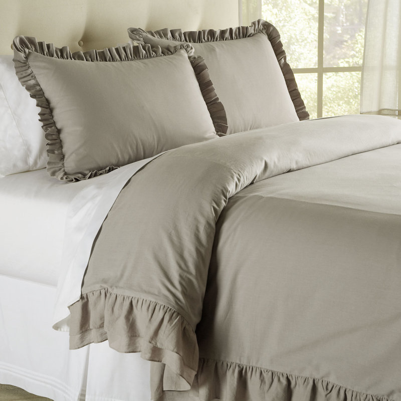Bissonet Traditional Cotton Duvet Cover, King Duvet Cover