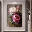Murale fleur de pivoine moderne et minimaliste-913517861