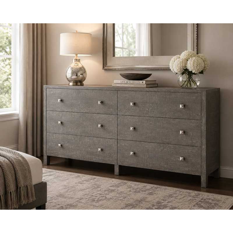 Commode 6 tiroirs 6 pièces