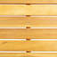 Table basse d'extérieur en bois d'acacia - Design à lattes ouvertes, naturel et durable