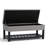 Saxon 43"W Tufted Transitional Storage Ottoman Bench with with Lift-Top Lid-1034436374-1058883505