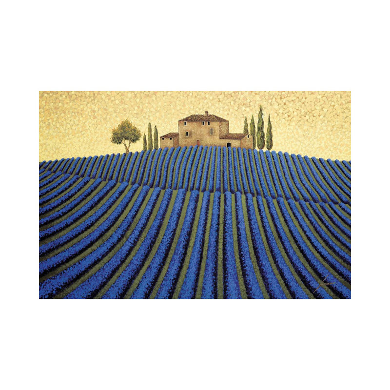 Lavender Landscape by Lowell Herrero - Wrapped Canvas Painting, 101.6 cm H x 66.04 cm W x 3.175 cm D