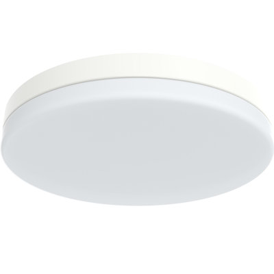 13 Inch Round LED Flush Mount Ceiling Light Fixture with Night Light and Timer, Remote, 30W 3000lm, CCT, IP4X, 100LM/W 120V, Dimmable LED Ceiling Lights for Bedroom Dining Room Kitchen Hallway White