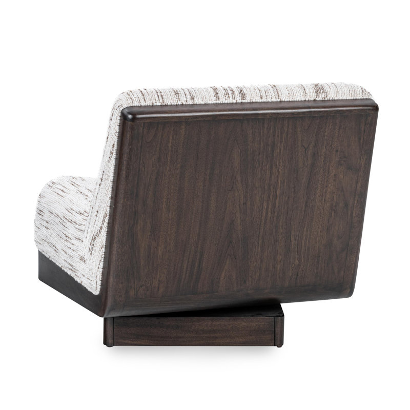 Crandall Upholstered Swivel Accent Chair