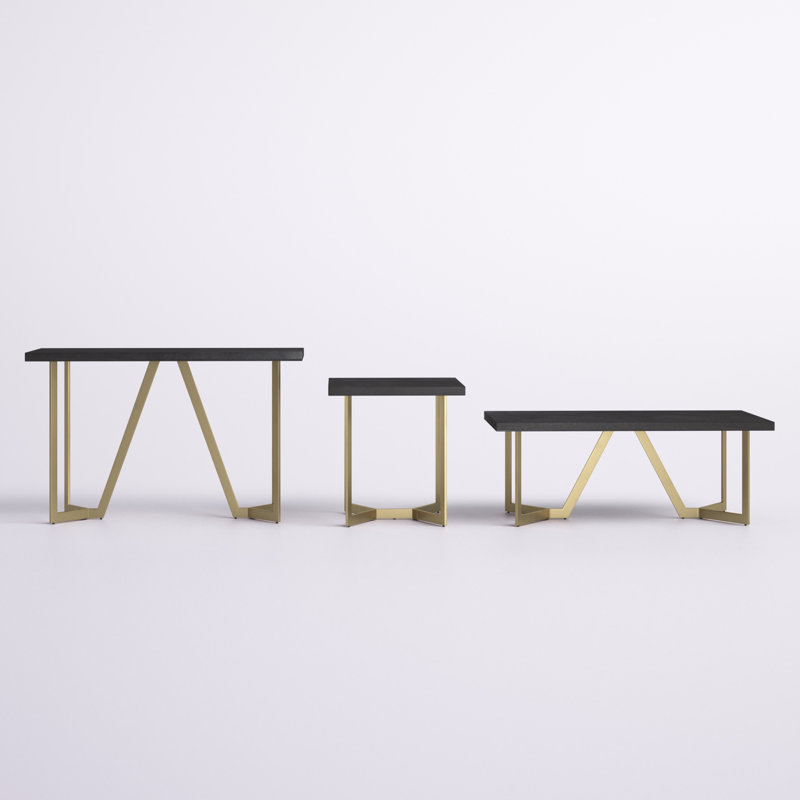 Ensemble de tables basses 3 pièces Ainhoa