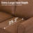 
Carter 83" Upholstered Sofa Faux Leather Couch-908981384