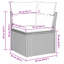  Ensemble de canapé de patio 11 pièces avec coussins en rotin de polyester gris (États-Unis seulement)-680732255-680732250