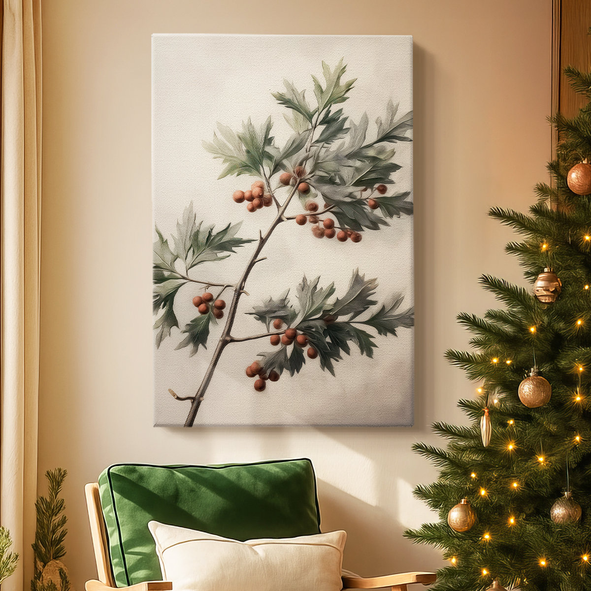 Union Rustic Gilded Blessing-Premium Gallery Wrapped Canvas | Wayfair
