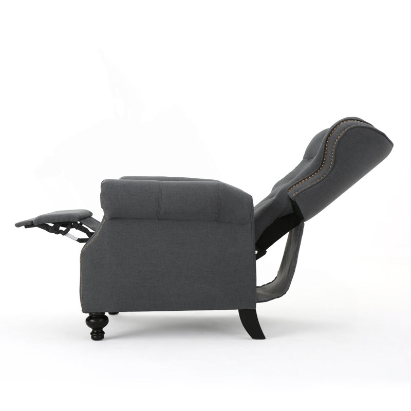 Fauteuil inclinable manuel 39,76 po Cozad, Gris anthracite