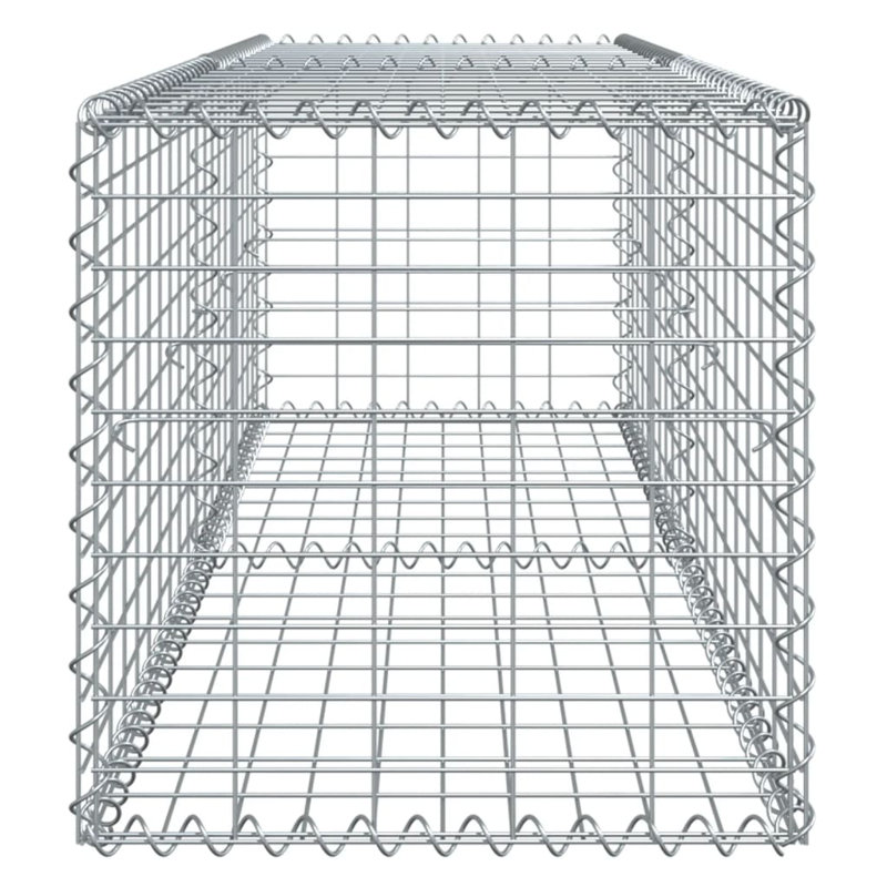 Chanah Stainless Iron Wire Fence Panels, 50cm H x 200cm W x 50cm D