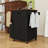 Kitchen Island with Drop Leaf, Drawer, Side Rack and Towel Rack-187620645