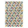 Hoda Flatweave Grey/Yellow/Red Rug