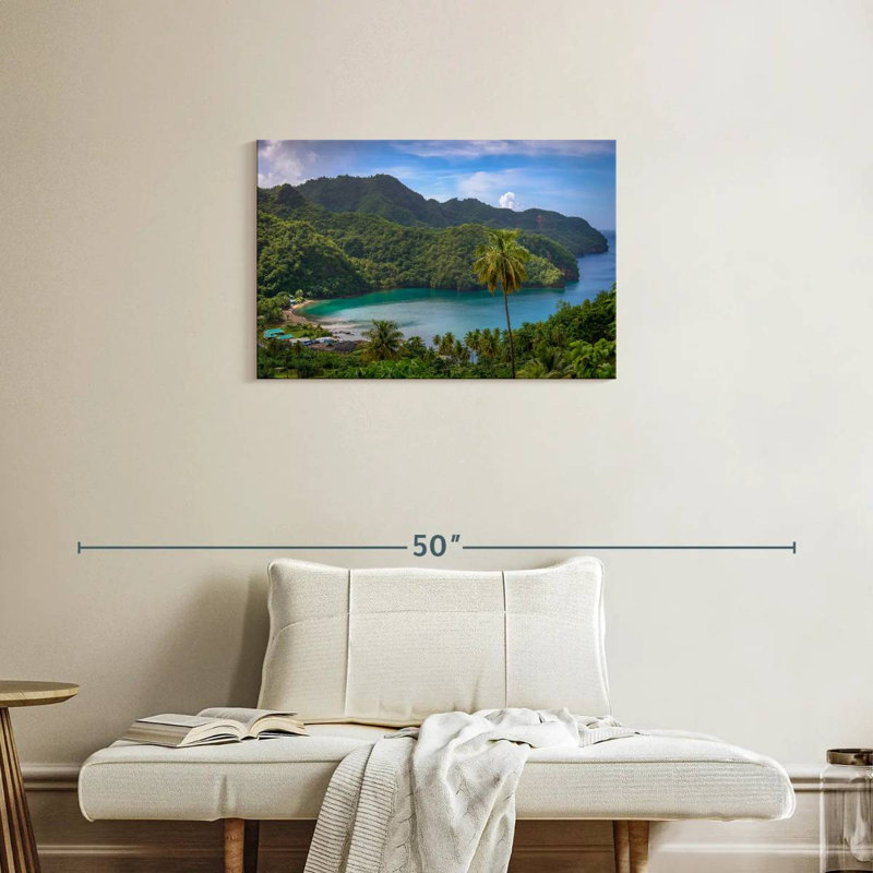 Gillard exotique des Caraïbes, H 20 po x l 30 po