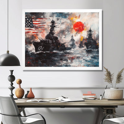 Pearl Harbor et États-Unis Patriot Memories VI - art mural patriotiste américain