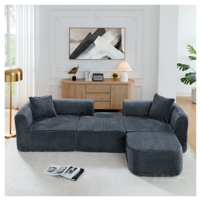 0 " Corduroy Sofa