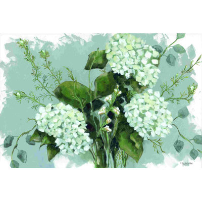 Hortensias en blanc