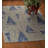 Jazmine Nautical Zero-Pile Flatweave Indoor/Outdoor Durable Area Rug-821695818