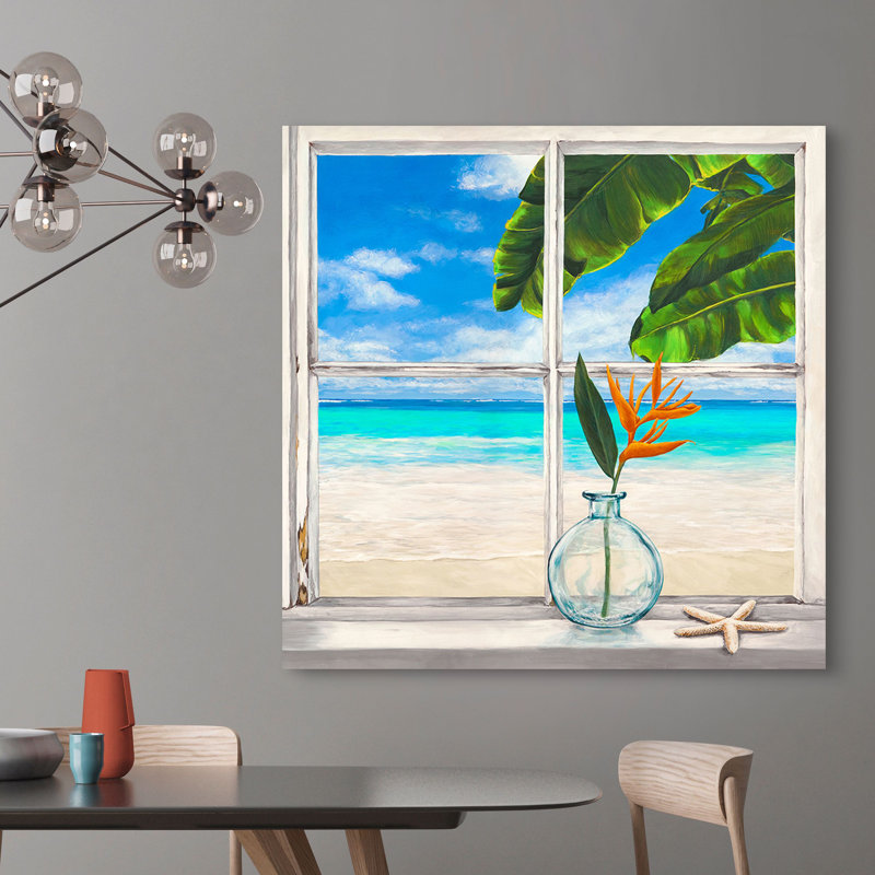 Horizon Tropical LI by Remy Dellal - Wrapped Canvas Print, 70cm H x 70cm W x 4cm D