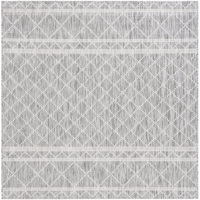 Tapis d'intérieur / extérieur à motif géométrique Courtyard Performance