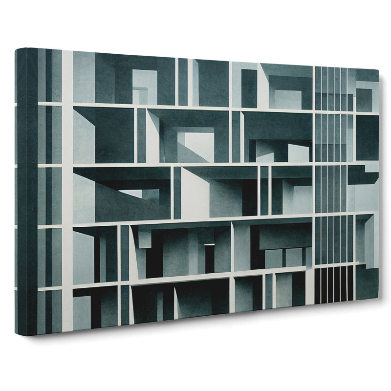 Modern Architecture Vol.5 Abstract - Wrapped Canvas, 35cm H x 50cm W x 3cm D