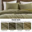 3PCS Full/Queen Waffle Washed Comforter Set-119193700-119193703