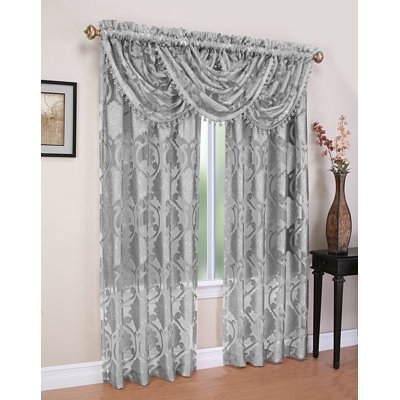 Paire de rideaux transparents avec passe-tringle Weinstock