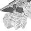 Wanda Glass Semi Flush Mount