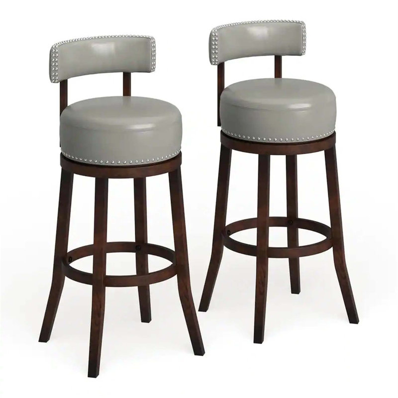 Ensemble de 2 tabourets de bar Sherly