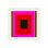 «Utica Burst Alternate Modern Color Field» par Marin Vaan Zaal, reproduction sur toile