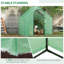 Petrascu 6 Ft W x 3.5 Ft D Mini Greenhouse