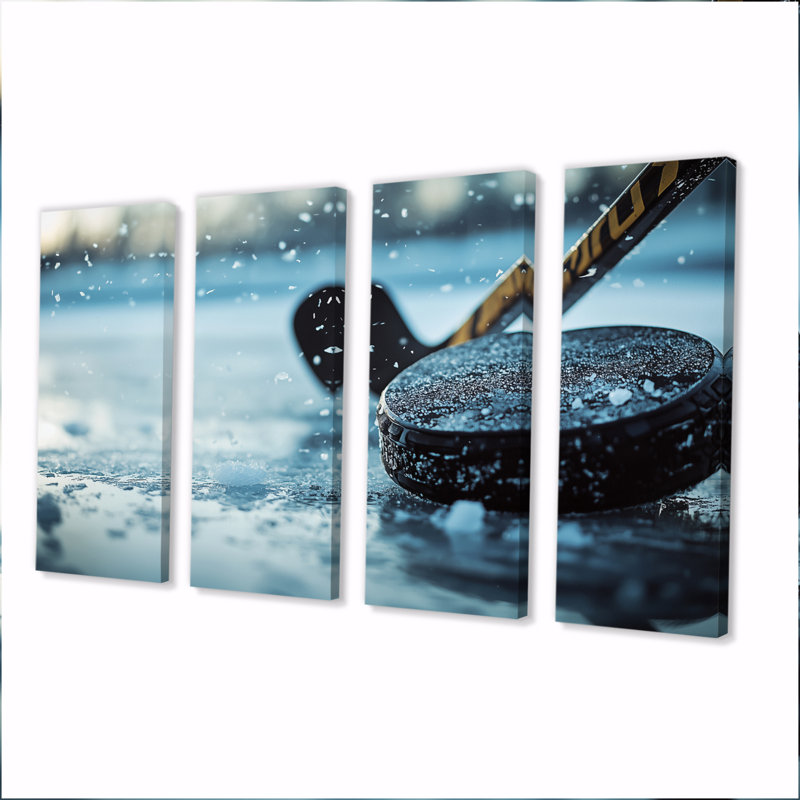 Faiyaz - ensemble de reproductions d'art mural de hockey sportif, H 32 po x l 64 po