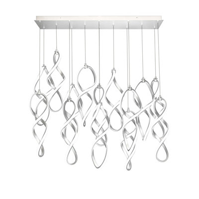 Interlace Linear Multi-Light 4-CCT Pendant