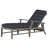 Croquet Teak Chaise Without Wheel - Oyster-70063431-70191766-70192658