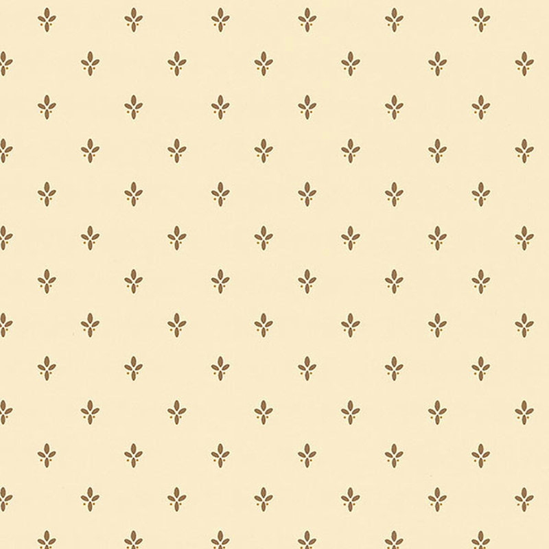 Griffeth Floral Roll, Cream/Brown