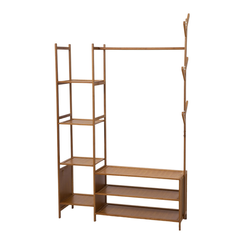 100cm Clothing Rack, Light Brown