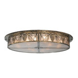 Rustic Lodge 12 - Light Flush Mount