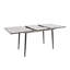 Ensemble de table de salle à manger extensible de 47 à 63 po pour 2 à 6 personnes