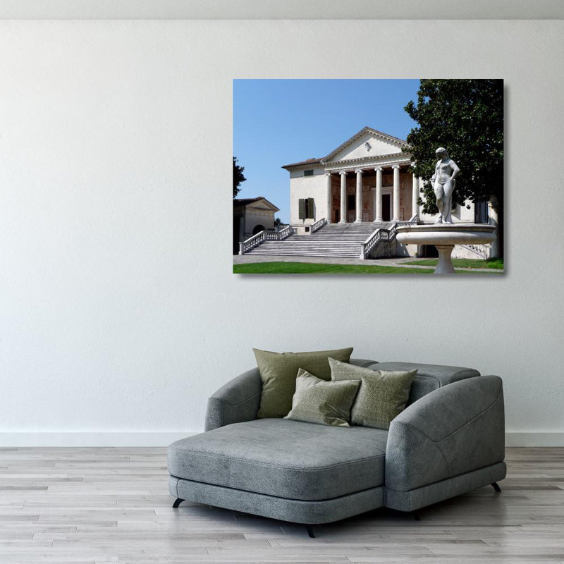 Villa Badoer Fratta Polesine Facciata, H 28 po x l 39 po