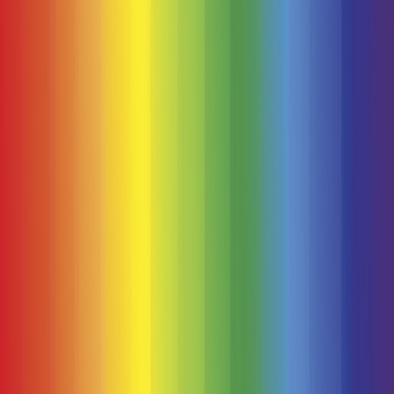 Abstract Rainbow Background by Papound - Wrapped Canvas Print, 30cm H x 30cm W x 3.8cm D