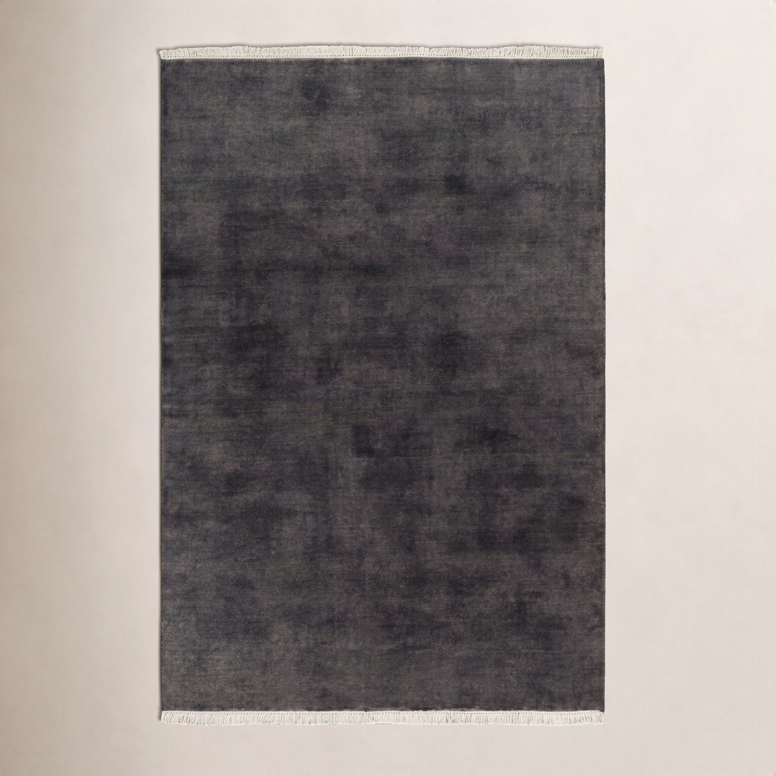 Clio Hand-Loomed Onyx Wool Rug, Rectangle 5' x 7'6"