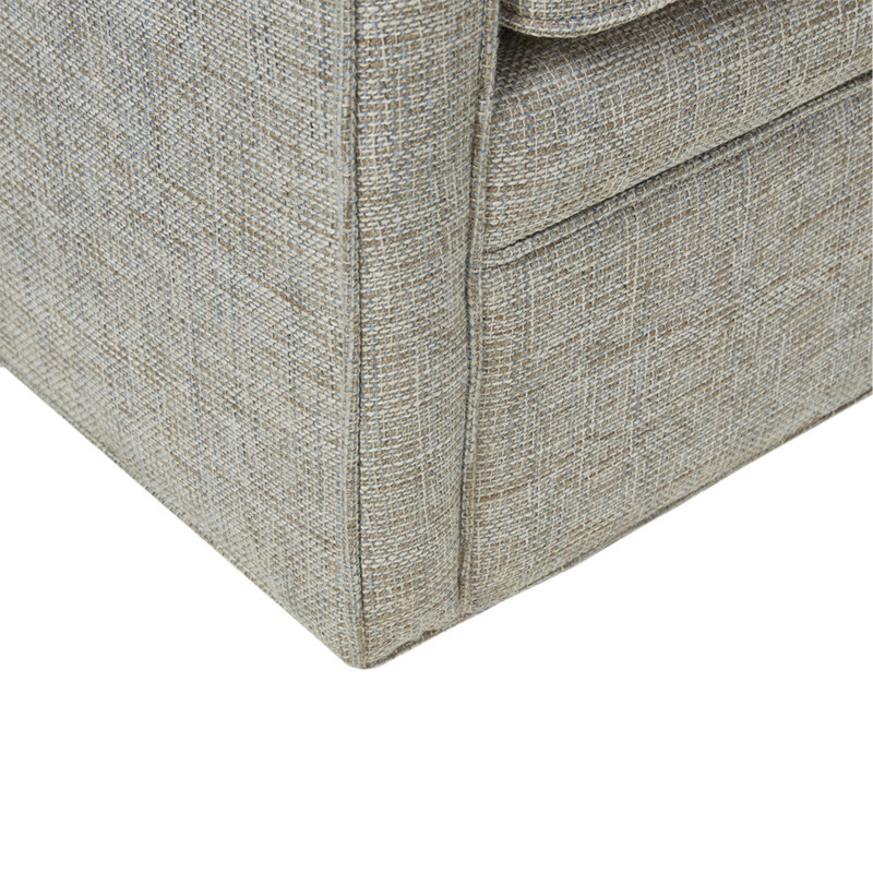Fauteuil pivotant à large siège