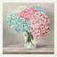 "Fleurs et vases blanc II" par Remy Dellal - reproduction sur toile tendue-911056172-816517119-816517116