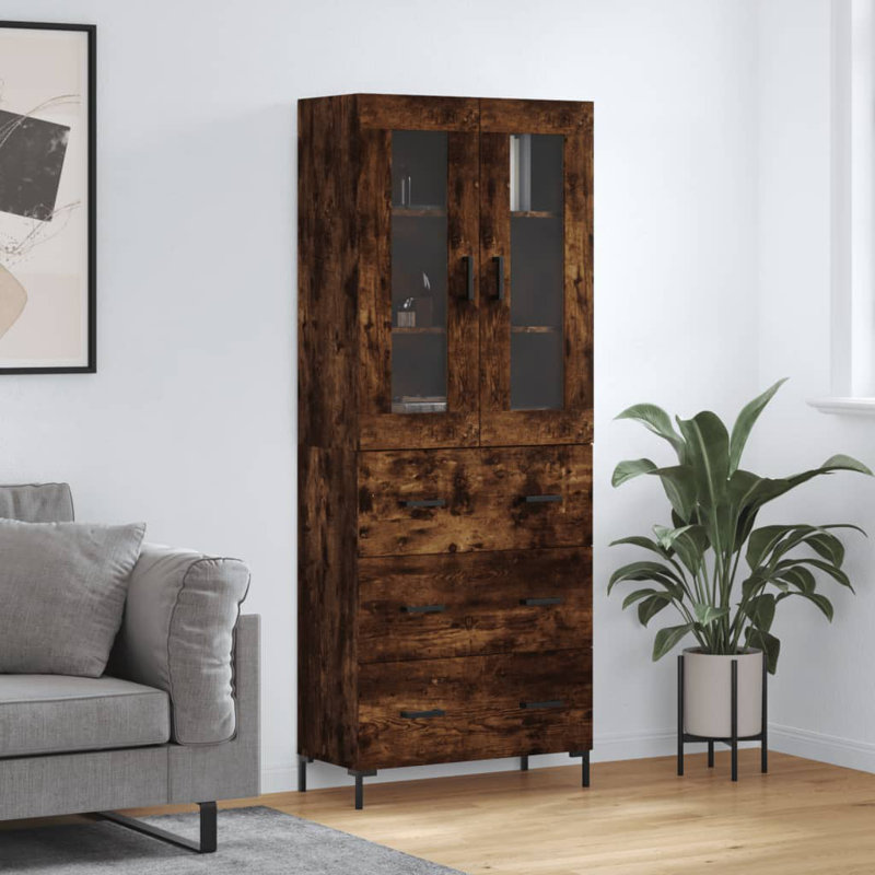 69.5cm Sideboard, Smoked Oak