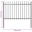 Teanna 2D Garden 1' x 6' (0.03m x 1.8m) Picket Fence Panel