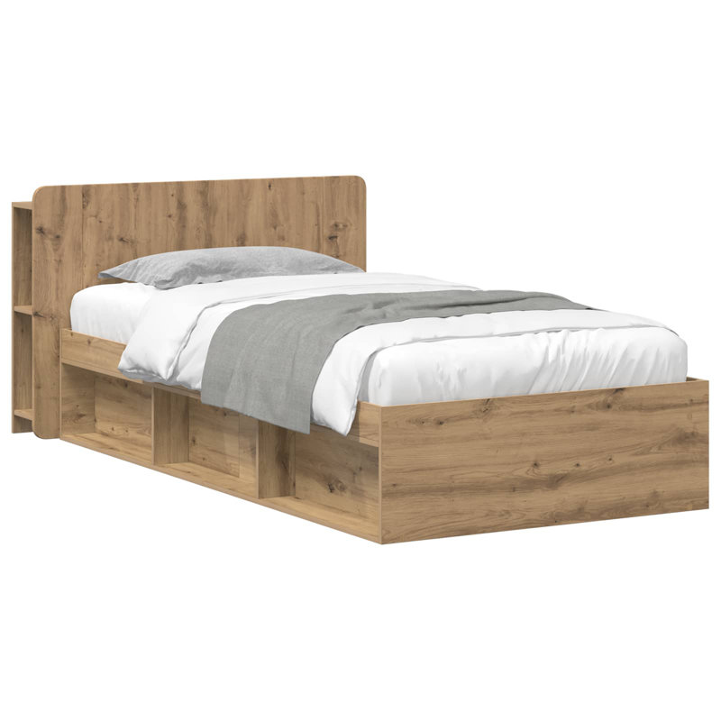 Bed, Artisan Oak, Small Single (2'6)
