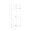 Rasheen Manufactured Wood Wardrobe