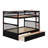 Full Over Full Bunk Bed With Drawers-894080005